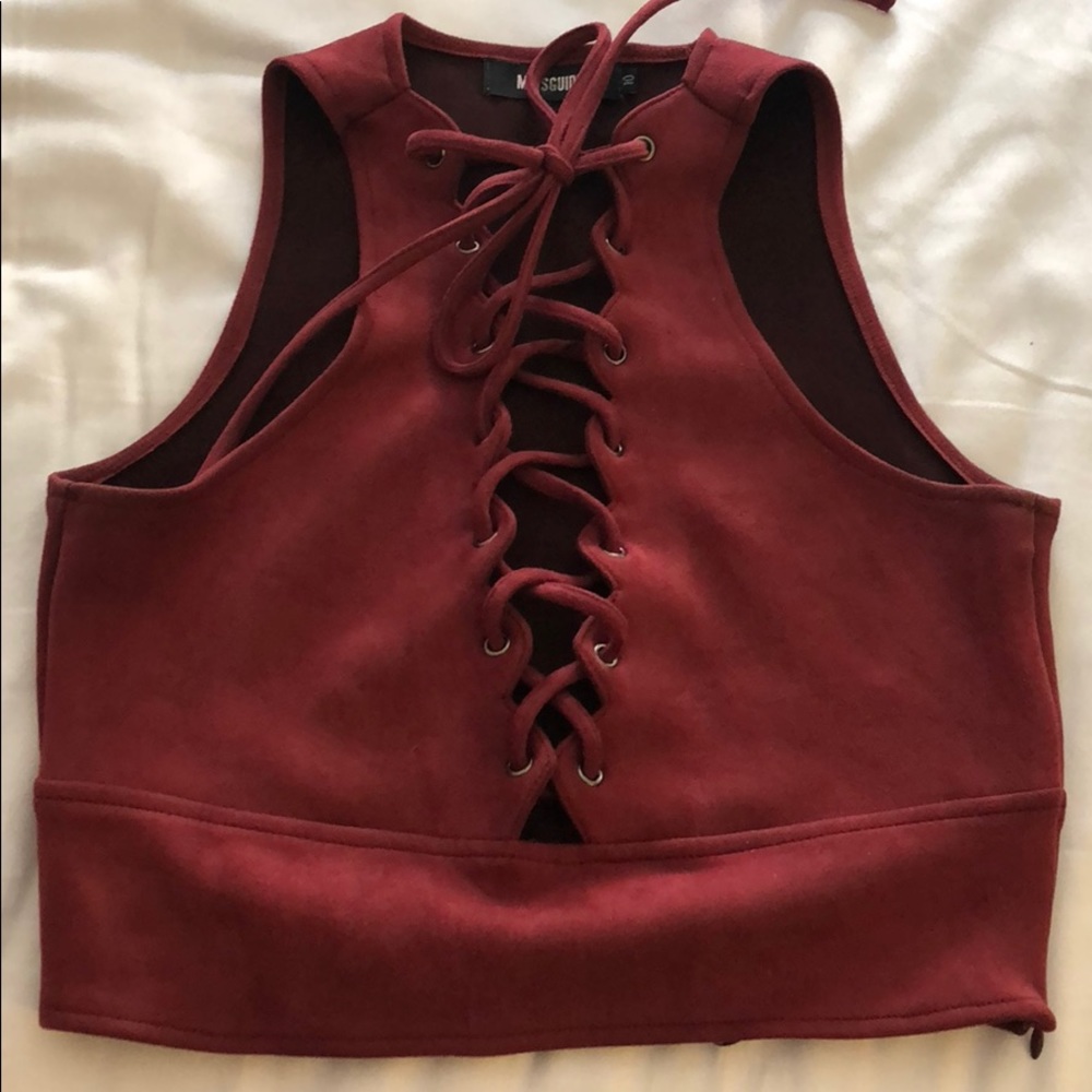 Misguided crop top.